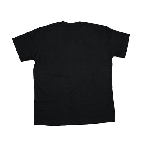 Unfinished Logo Black T-Shirt T-Shirt Rainy Sports 